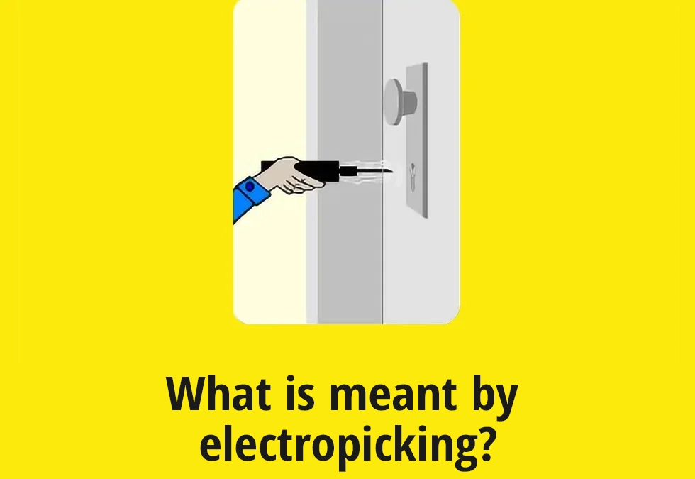 What is meant by electropicking?
