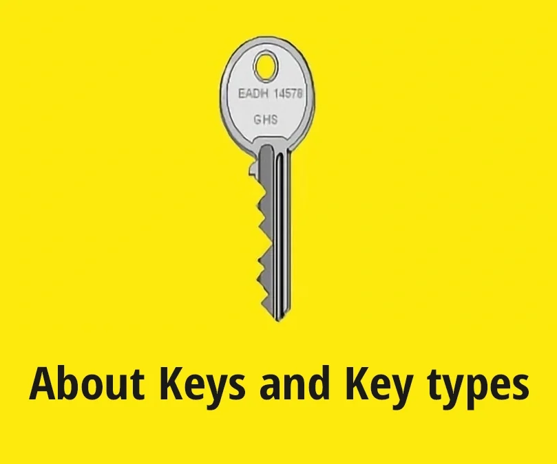 About Keys and Key types