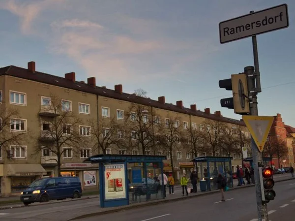 Rosenheimer Straße in the Munich district of Ramersdorf