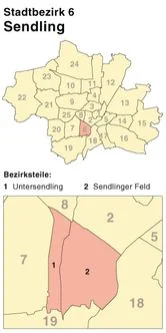 The Munich district of Sendling