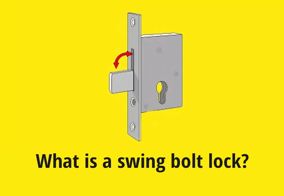 What is a swing bolt lock?